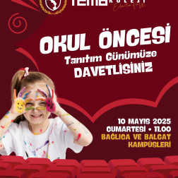 Okul Öncesi Tanıtım Etkinliği