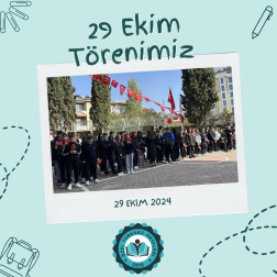 29 EKİM CUMHURİYET BAYRAMI