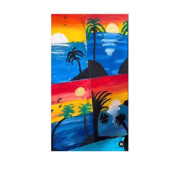 Akrilik Boya Etkinliği