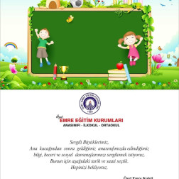 ANASINIFI YIL SONU GÖSTERİSİ