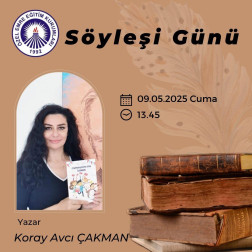 YAZAR ETKİNLİĞİ
