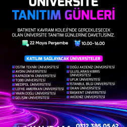 Batıkent Kavram Koleji'nde Üniversite Tanıtım Günleri