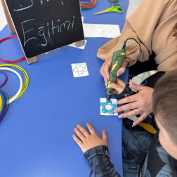 STEM ile Tasarladık: 3D Kalemlerle Anahtarlık Yaptık!