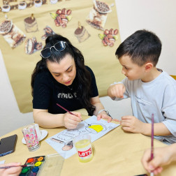 KAHVE KOKULU RESİMLER YAPIYORUZ