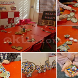 🎨 Renklerin Dansı: Mozaik Sanatı Atölyesi!