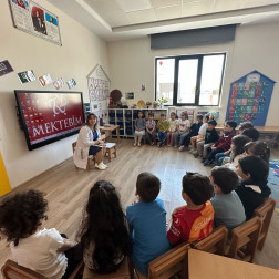 okul hemşiremiz ile hijyen üzerine..............:)))))))