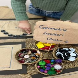 🔷🔴 Geometrik Şekillerle Eğlenceli Öğrenme Zamanı! 🟢🟡