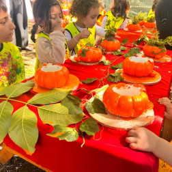 🎃 Minik Ellerle Renkli Balkabakları! 🧡