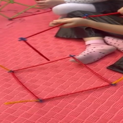 🟠 Şekilleri Tanıyoruz: Bambu Çubuklarla Geometri Zamanı 🔺🟦