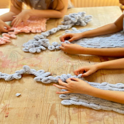 🧶 Minik Parmaklardan Büyük Emek: Parmak Örgü Etkinliği