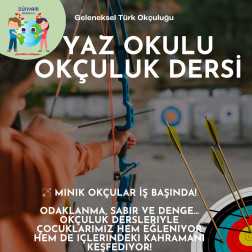 🏹 Minik Okçular İş Başında!