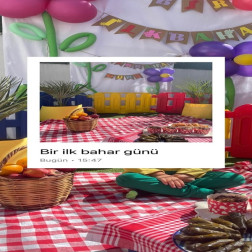 🌸  Bir İlkbahar Günü: Doğada Piknik Zamanı!