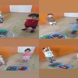 🔵🎯 Renkli Halka Oyunu ile Dikkat ve Koordinasyon Etkinliği! 🟡🧒👧