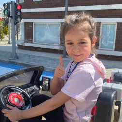 Öğrencilerimiz Trafik Parkurunda