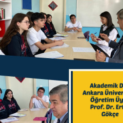 Prof. Dr. Erten Gökçe Öğrencilerimizle Rehberlik Çalışmalarına Devam Ediyor
