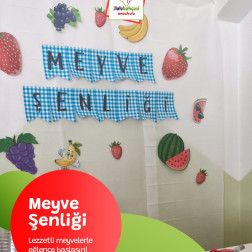 yaz okulumuzun meyve şenliği