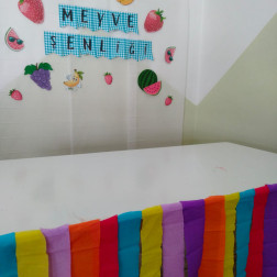 yaz okulumuzun meyve şenliği