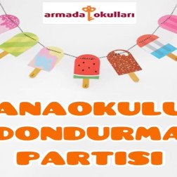 🍦 Anaokulu Dondurma Partisi ile Tatlı Bir Moladayız! 🍧