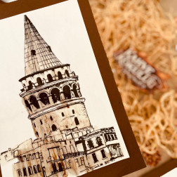 🖌️ İstanbul’un Kalbinde: Galata Kulesi Çizim Etkinliği