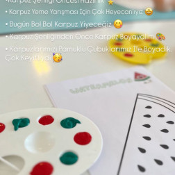 Karpuz Boyama Etkinliği 🍉🎨