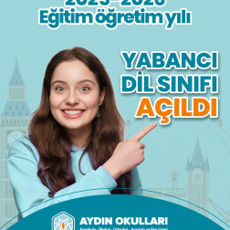 YABANCI DİL SINIFI AÇILDI