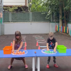 yaz okulu parkur oyunlarımız
