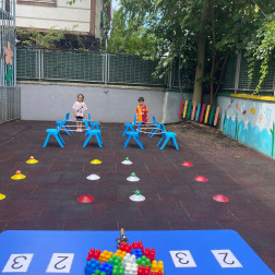 yaz okulu parkur oyunlarımız