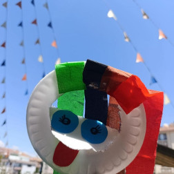 Gökyüzü Miniklerin Renkleriyle Şenlendi!