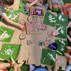 Kütük Boyama Atölyemizden Renkli Dokunuşlar!