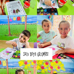 Renkler Suya Karıştı, Hayaller Kağıda Taştı!