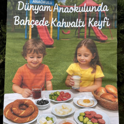 BAHÇEDE GÜZEL BİR SABAH