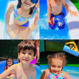 Havuzda Serinlik, Yüzlerde Gülücük!