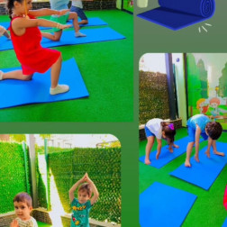 Miniklerin Yoga Saati!