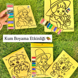 Sanatsal Kum Boyama Etkinliğimiz Başladı!