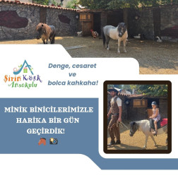 Bugün Minik Binicilerimizle Harika Bir Gün Geçirdik!