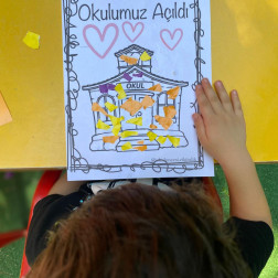 Okulumuz Açıldı, Renklerle Buluştuk!