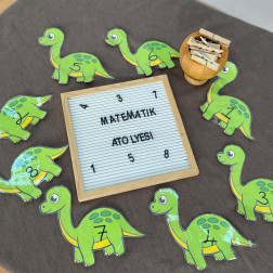 🦖 Dinozorlarla Matematik Atölyesi!