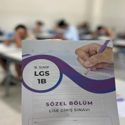 8. SINIF LGS-1 SINAVIMIZI UYGULADIK 🎯