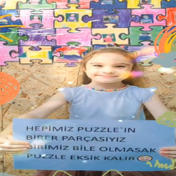 Hepimiz Puzzle’ın Bir Parçasıyız 💙🧩
