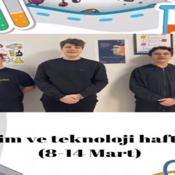 🔬 Bilim ve Teknoloji Haftası Kutlu Olsun!