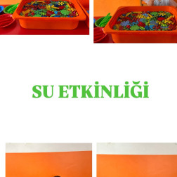 💧Su ile Oynuyoruz, Öğreniyoruz! – Duyularımızla Keşifteyiz 🌈