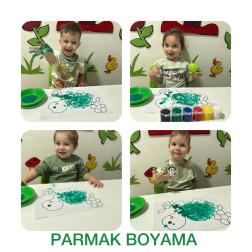 🎨 Minik Parmaklar Renkle Buluştu! 🖐️🌈