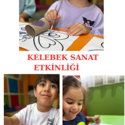 🦋 Renkli Kanatlarda Hayal Gücü: Kelebek Sanat Etkinliği 🎨