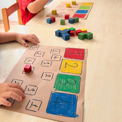 🍓 Çilek Ağacı’nda Minik Zihinlerle Büyük Adımlar: Renk, Sayı ve Eşleştirme Etkinliği 🔢🎨