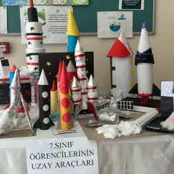 7. SINIF ÖĞRENCİLERİNİN UZAY ARAÇLARI ETKİNLİĞİ