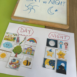 DAY&NIGHT ENGLISH CLASS (İNGİLİZCE SINIFI GECE&GÜNDÜZ KAVRAMINI ÖĞRENİYORUZ)