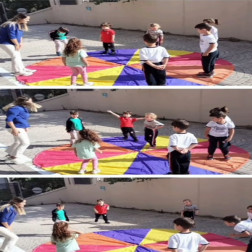 🏃‍♀️ Renkli Zemin Üzerinde Hareketli Oyunlar 🎉