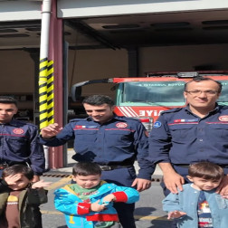 🔥 İtfaiye Haftası’nda Kahramanlarımızla Buluştuk!