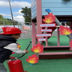 Minik İtfaiyeciler Görev Başında 🚒