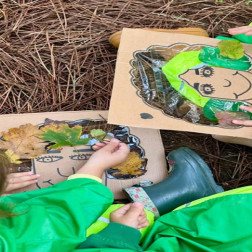 🍃 Doğadan Sanata: Yapraklarla Yaratıcılık